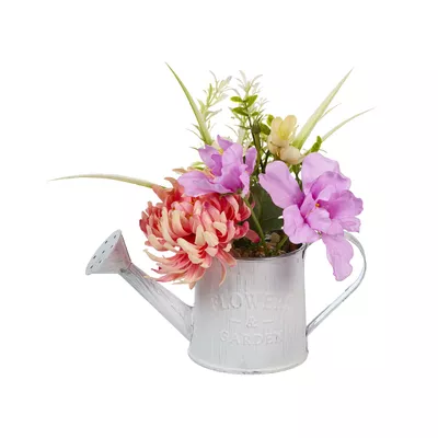 Faux Daisies In Watercan