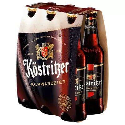 Köstritzer Schwarzbier 6x0,33l