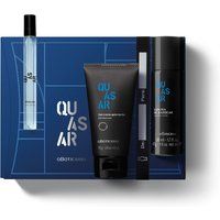 Kit Presente Quasar: Desodorante Colônia 10ml + Espuma de Barbear 47ml + Gel Pós Barba 75g