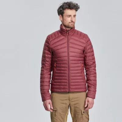 FORCLAZ Daunenjacke Herren bis -5 °C Bergsport - MT100 bordeauxrot