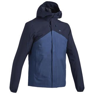 QUECHUA Giacca montagna uomo MH150 impermeabile blu