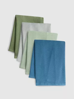 Pack de 4 paños gofrados