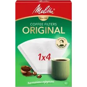 Melitta 1x4/80 valkoinen suodatinpaperi