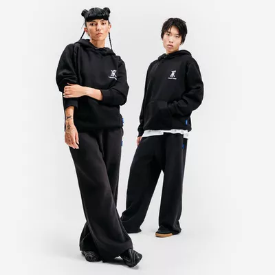 DECATHLON Hoodie Kapuzenpullover - Uppercute schwarz