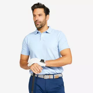 Polo golf uomo MW 500 celeste