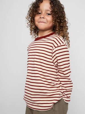 1-9 años | Camiseta de manga larga a rayas