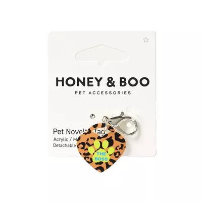 Pet The Boss Dog Tag