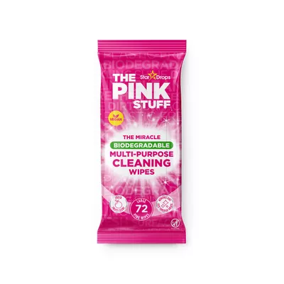 The Pink Stuff Miracle Cleaning Wipe 72pk