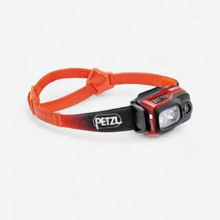 PETZL Lampada frontale montagna Petzl SWIFT RL USBC 1100 lumen rossa