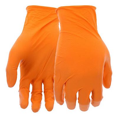 Grippaz Orange Cleaning Glove