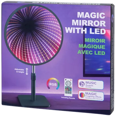 Magické zrcátko s osvětlením