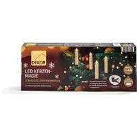 Dekor kableloser Kerzenzauber Deluxe - beige