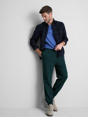 Pantalones de chándal con bajos ajustados y cordón
