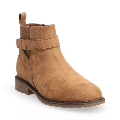 Sonoma Goods For Life® Belted Women's Ankle Boots