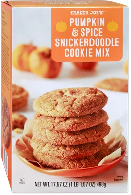 Pumpkin & Spice Snickerdoodle Cookie Mix