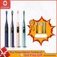 Sonic Electric Toothbrush Oclean XPRO Teeth Vibrator Global Version Wireless Charge IPX7 Holder Color Touch Screen With App