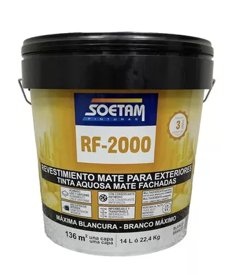 REVESTIMIENTO FACHADA RF-2000 14L BLANCO