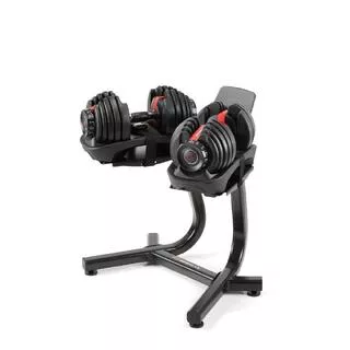 BOWFLEX Coppia di Manubri 552i SelectTech + Supporto