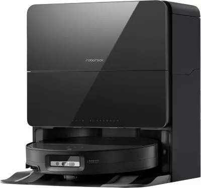 Robot Aspirateur Laveur ROBOROCK Saros 10 noir