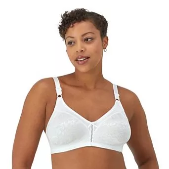 Bali Double Support Lace Full-Figure Wireless Bra DF3372