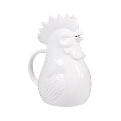 French White Chicken Jug