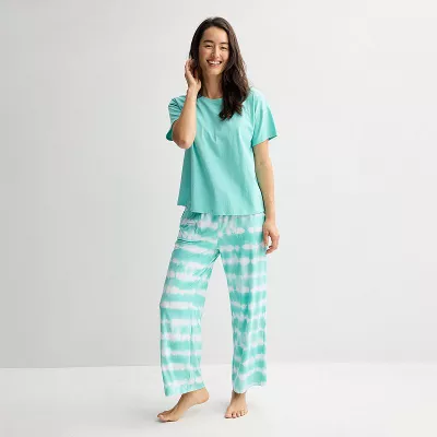 Women's Sonoma Goods For Life® 2 pc Mom's Day Pajama Top & Pajama Bottoms Set
