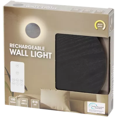 Nabíjecí nástěnná lampa