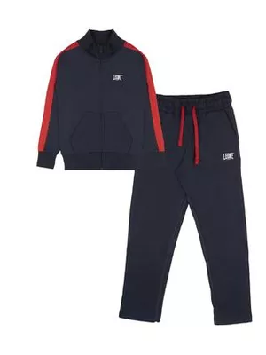 LEONE 1947 APPAREL Tuta da bambino in cotone non garzato con colletto e zip Leone New Basic