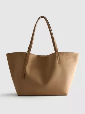 Bolso tote extragrande de antelina de Coleen