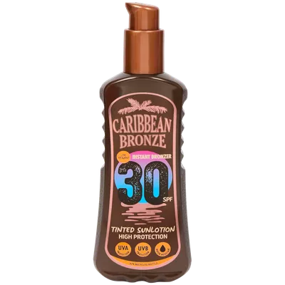 Bronzující opalovací krém Caribbean Bronze SPF30