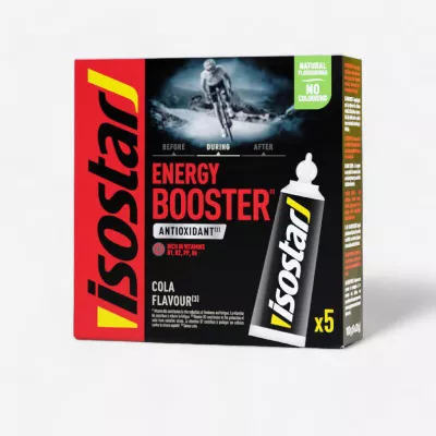 ISOSTAR Energy-Gel Booster Cola 5 × 20 g