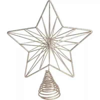 Juletræsstjerne, champagne