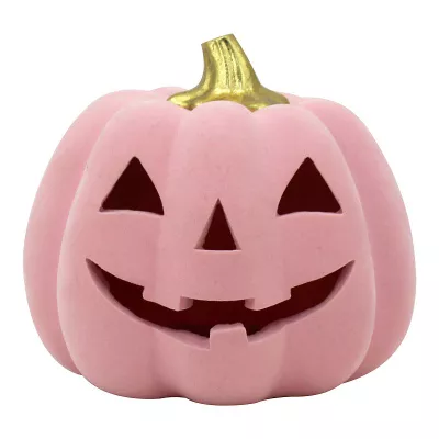 Celebrate Together™ Halloween Flocked LED Jack-O-Lantern Table Decor