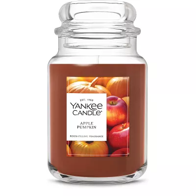 Yankee Candle® Apple Pumpkin Large Jar Scented Candle, 22 oz