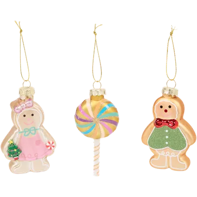 Skleněné vánoční ozdoby