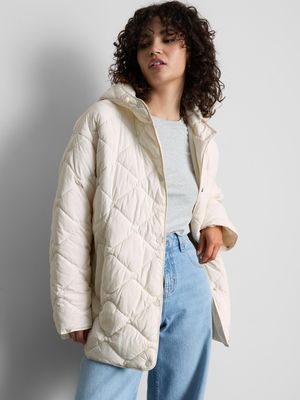 Chaqueta acolchada con capucha