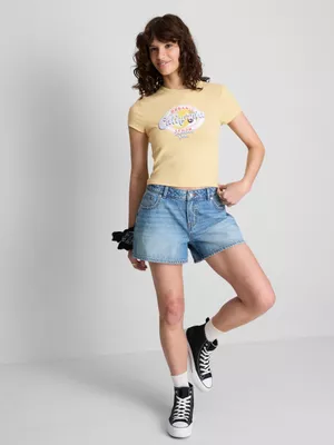 La escena Primark | Camiseta corta estampada