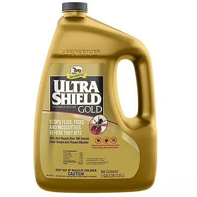 Absorbine UltraShield Gold Insecticide & Repellent, 128 oz.