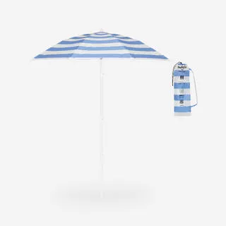 DECATHLON Ombrellone anti-UV PARUV COMPACT HORIZON azzurro