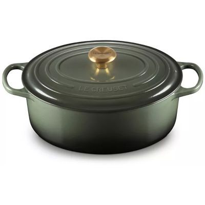 Le Creuset - Cocotte 31cm Thym Bouton Doré