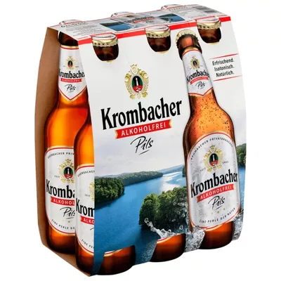 Krombacher Pils alkoholfrei 6x0,33l