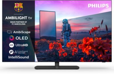 Philips - Tv Oled  55oled811 (2026) 55" (139 Cm) 4k Ultra Hd - Expérience Cinéma & Gaming, 120hz, Ambilight, Smart Tv