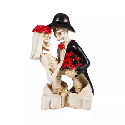 Halloween Skeleton Lovers Figurine