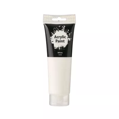 Pro Paint White Acrylic 125mL