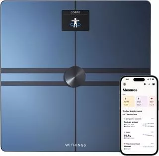 WITHINGS WITHINGS Body Comp - Bilancia connessa WIFI pesa-persone impedenziometro Nero