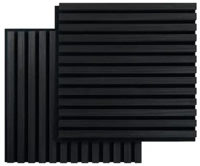 FibroTech, Akustikpanel, Square, røget eg, 22x520x520 mm