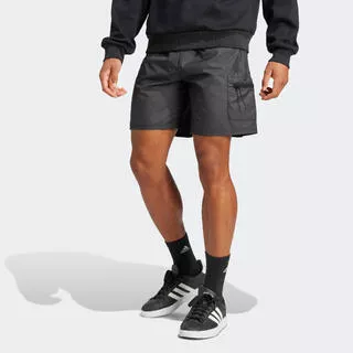ADIDAS Pantaloncini ADIDAS uomo regular fit traspiranti con tasca neri