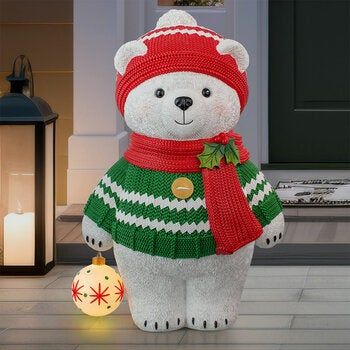 Holiday Penguin or Bear Greeter 60.9cm