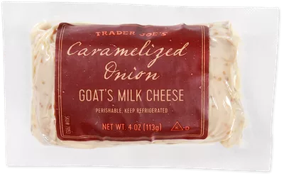 Caramelized Onion Goat's Milk Cheese