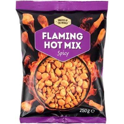 Snacks of the World Flaming Hot Mix Spicy
